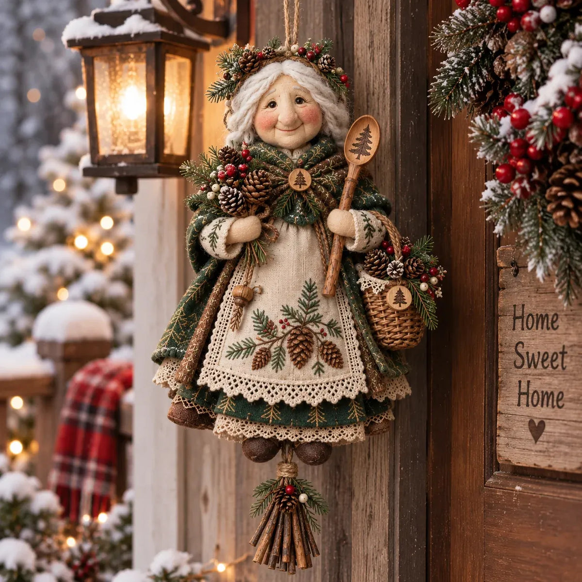 🔥💝Handmade Good Luck Granny 🏠Chase Away Worries, Bring Home Warmth