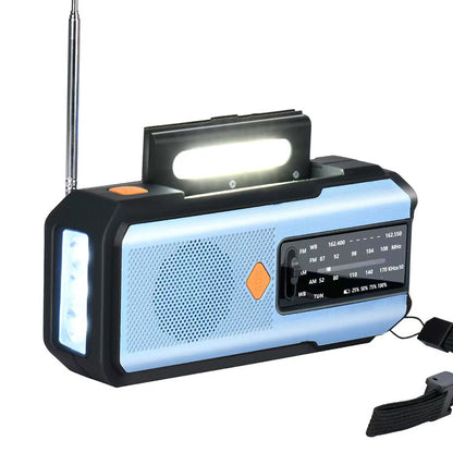 Solar Hand-Crank Emergency Weather Radio — 10
