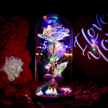 Enchanted Sparkly Rose