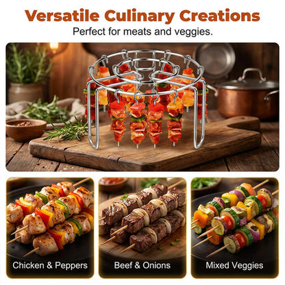 Stainless Steel Air Fryer Skewer Rack