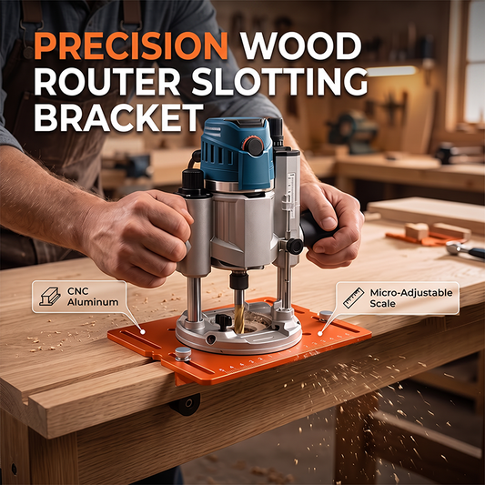 Valuethese Precision Wood Router Slotting Guide Bracket