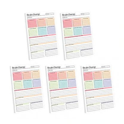 ADHD Brain Dump Planner Pad